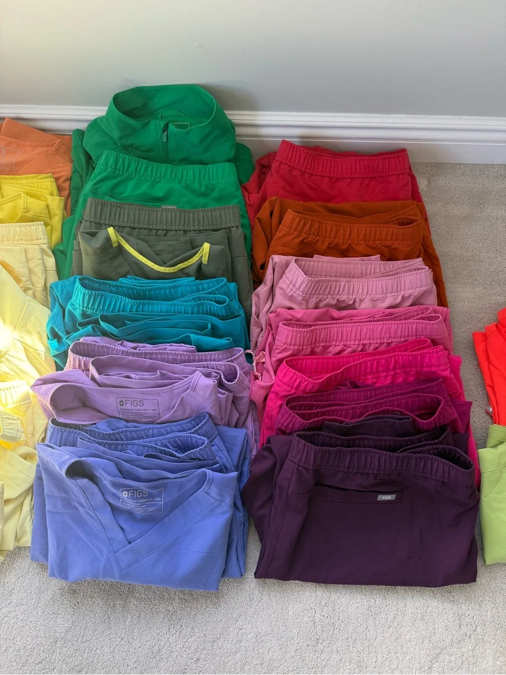 FIGS HUGE BUNDLE 32 PC Lot Leon Chisec Tansen Jacket Sets RARE Limited Edition